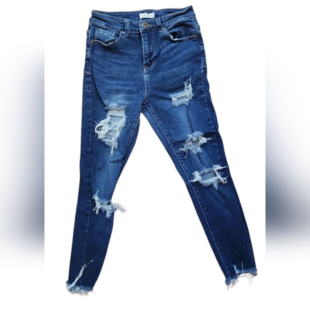 Blue Savvy Juniors Skinny Jeans - Size 3 / 26